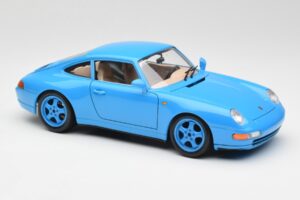 Porsche 911 993 Carrera Blau Bburago 1:18 3060 Metall – Bild 6 von 8
