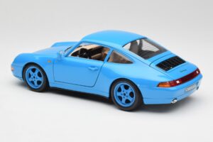 Porsche 911 993 Carrera Blau Bburago 1:18 3060 Metall – Bild 7 von 8
