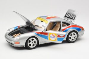 Porsche 911 993 Carrera Cup #1 1993 Bburago 1:18 3050-M2 Metall – Bild 2 von 8