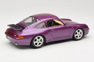 Porsche 911 993 Carrera Lila Bburago 1:18 3060-M2 Metall – Bild 3 von 8