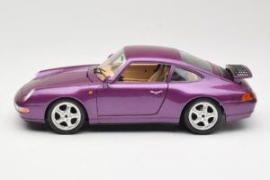 Porsche 911 993 Carrera Lila Bburago 1:18 3060-M2 Metall – Bild 4 von 8