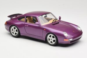 Porsche 911 993 Carrera Lila Bburago 1:18 3060-M2 Metall – Bild 6 von 8