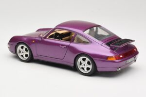 Porsche 911 993 Carrera Lila Bburago 1:18 3060-M2 Metall – Bild 7 von 8