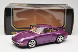 Porsche 911 993 Carrera Lila Bburago 1:18 3060-M2 Metall – Bild 8 von 8
