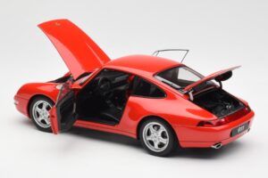 Porsche 911 993 Carrera Rot AUTOart 1:18 78132 Metall – Bild 5 von 8