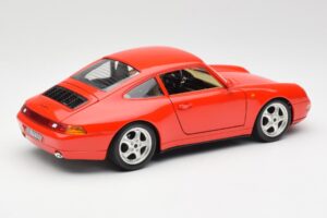 Porsche 911 993 Carrera Rot Bburago 1:18 3050 Metall – Bild 3 von 8