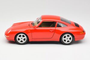 Porsche 911 993 Carrera Rot Bburago 1:18 3050 Metall – Bild 4 von 8