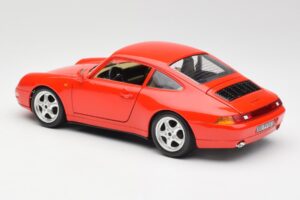 Porsche 911 993 Carrera Rot Bburago 1:18 3050 Metall – Bild 7 von 8