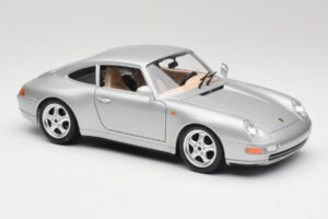 Porsche 911 993 Carrera Silber Bburago 1:18 3050-M1 Metall – Bild 6 von 8