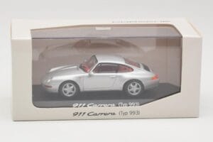 Porsche 911 993 Carrera Silber Minichamps 1:43 WAP02003597 Metall – Bild 4 von 4