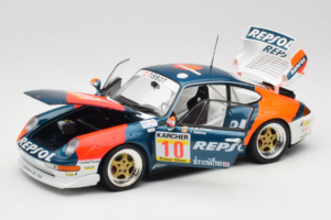 Porsche 911 993 GT2 #10 de Orleans / Saldana BPR Global GT Series 1996 UT Models 1:18 39632 Metall – Bild 2 von 8