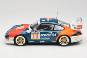 Porsche 911 993 GT2 #10 de Orleans / Saldana BPR Global GT Series 1996 UT Models 1:18 39632 Metall – Bild 4 von 8
