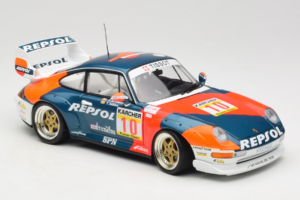Porsche 911 993 GT2 #10 de Orleans / Saldana BPR Global GT Series 1996 UT Models 1:18 39632 Metall – Bild 6 von 8