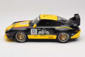 Porsche 911 993 GT2 #55 Schwarz & Gelb Anson 1:18 30325-W Metall – Bild 3 von 6