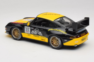 Porsche 911 993 GT2 #55 Schwarz & Gelb Anson 1:18 30325-W Metall – Bild 6 von 6