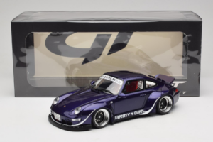 Porsche 911 993 RWB Army Girl Lila GT Spirit 1:18 GT562 Resin – Bild 6 von 6