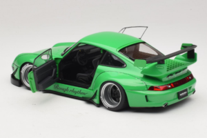 Porsche 911 993 RWB Grün Gun Grey Wheels AUTOart 1:18 78151 Komposit – Bild 5 von 8