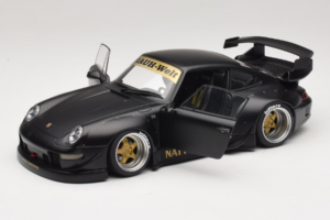 Porsche 911 993 RWB Matt Black With Gold Wheels AUTOart 1:18 78154 Komposit – Bild 2 von 8