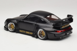 Porsche 911 993 RWB Matt Black With Gold Wheels AUTOart 1:18 78154 Komposit – Bild 7 von 8