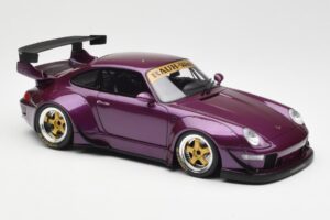 Porsche 911 993 RWB Lila GT Spirit 1:18 GT727 Resin – Bild 4 von 6