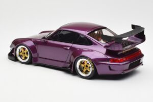 Porsche 911 993 RWB Lila GT Spirit 1:18 GT727 Resin – Bild 5 von 6