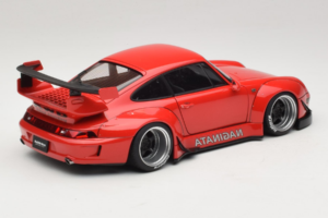 Porsche 911 993 RWB Rot Gun Grey Wheels AUTOart 1:18 78153 Komposit – Bild 3 von 8
