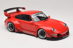 Porsche 911 993 RWB Rot Gun Grey Wheels AUTOart 1:18 78153 Komposit – Bild 6 von 8