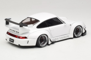 Porsche 911 993 RWB Weiss Gun Grey Wheels AUTOart 1:18 78150 Komposit – Bild 3 von 8