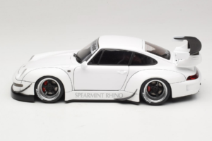 Porsche 911 993 RWB Weiss Gun Grey Wheels AUTOart 1:18 78150 Komposit – Bild 4 von 8