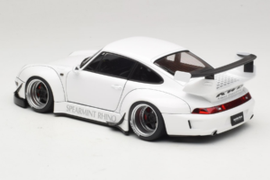 Porsche 911 993 RWB Weiss Gun Grey Wheels AUTOart 1:18 78150 Komposit – Bild 7 von 8