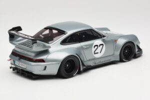 Porsche 911 993 RWB Yuiitsumuni Silber GT Spirit 1:18 GT522 Resin – Bild 2 von 6