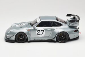 Porsche 911 993 RWB Yuiitsumuni Silber GT Spirit 1:18 GT522 Resin – Bild 3 von 6