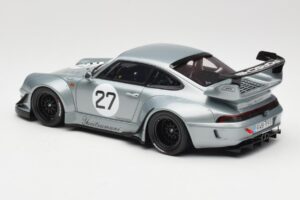 Porsche 911 993 RWB Yuiitsumuni Silber GT Spirit 1:18 GT522 Resin – Bild 5 von 6