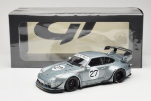 Porsche 911 993 RWB Yuiitsumuni Silber GT Spirit 1:18 GT522 Resin – Bild 6 von 6