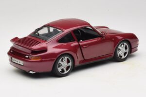 Porsche 911 993 Turbo Rot Anson 1:18 30320-W Metall – Bild 3 von 8