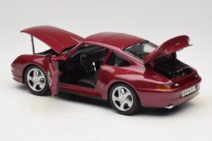Porsche 911 993 Turbo Rot Anson 1:18 30320-W Metall – Bild 5 von 8