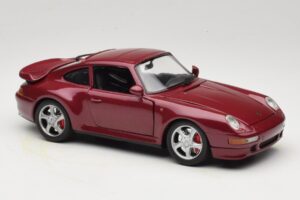 Porsche 911 993 Turbo Rot Anson 1:18 30320-W Metall – Bild 6 von 8