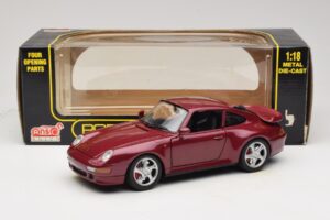 Porsche 911 993 Turbo Rot Anson 1:18 30320-W Metall – Bild 8 von 8