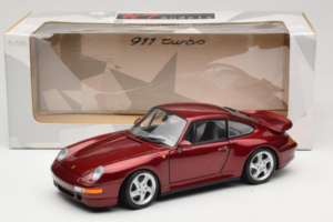 Porsche 911 993 Turbo Red Metallic UT Models 1:18 180066070 Metall – Bild 8 von 8