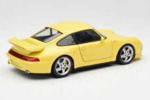 Porsche 911 993 Turbo S Gelb UT Models 1:18 27836 Metall – Bild 3 von 8