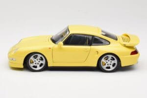 Porsche 911 993 Turbo S Gelb UT Models 1:18 27836 Metall – Bild 4 von 8