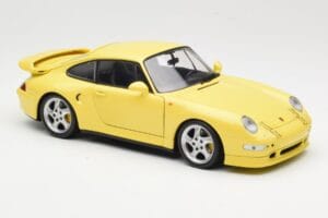 Porsche 911 993 Turbo S Gelb UT Models 1:18 27836 Metall – Bild 6 von 8