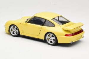 Porsche 911 993 Turbo S Gelb UT Models 1:18 27836 Metall – Bild 7 von 8