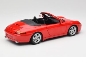 Porsche 911 996 Cabriolet Rot Gate 1:18 1051 Metall – Bild 3 von 8