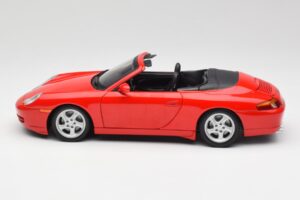 Porsche 911 996 Cabriolet Rot Gate 1:18 1051 Metall – Bild 4 von 8