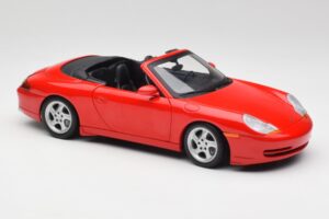 Porsche 911 996 Cabriolet Rot Gate 1:18 1051 Metall – Bild 6 von 8