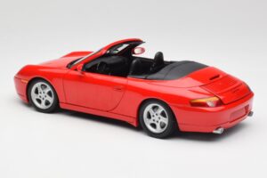 Porsche 911 996 Cabriolet Rot Gate 1:18 1051 Metall – Bild 7 von 8