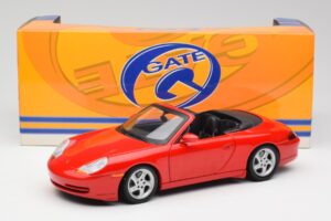 Porsche 911 996 Cabriolet Rot Gate 1:18 1051 Metall – Bild 8 von 8