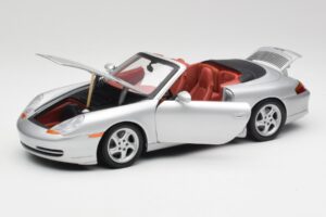 Porsche 911 996 Cabriolet Silber Gate 1:18 1052 Metall – Bild 2 von 8