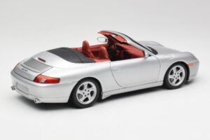 Porsche 911 996 Cabriolet Silber Gate 1:18 1052 Metall – Bild 3 von 8